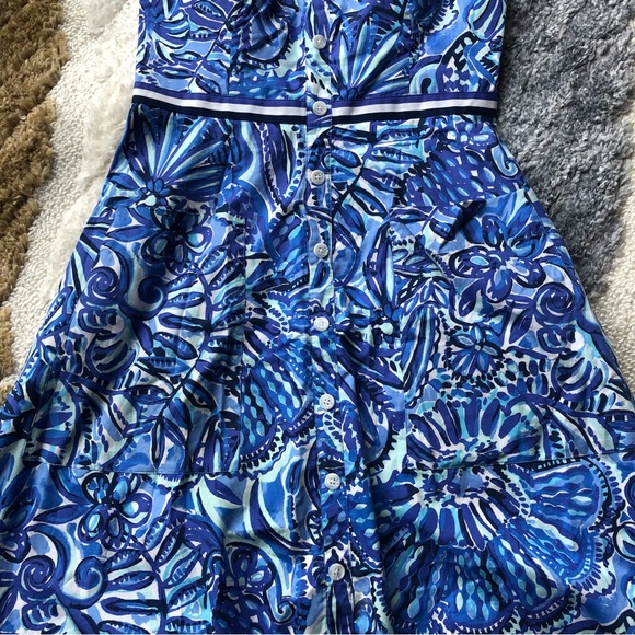 Lilly Pulitzer blue midi dress - Picture 6 of 6